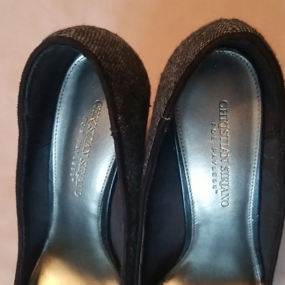 Beautiful, open-toe and tasseled heels - Picture 2 of 8